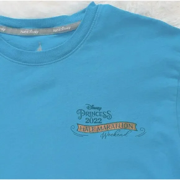 RunDisney 2022 Princess Half Marathon This Princess Runs Disney Shirt, Size M - Picture 2 of 4